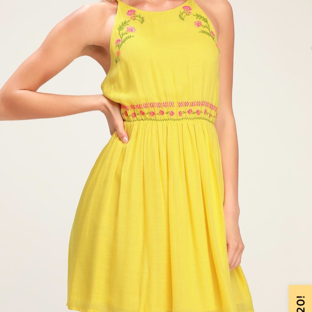 Yellow sundress